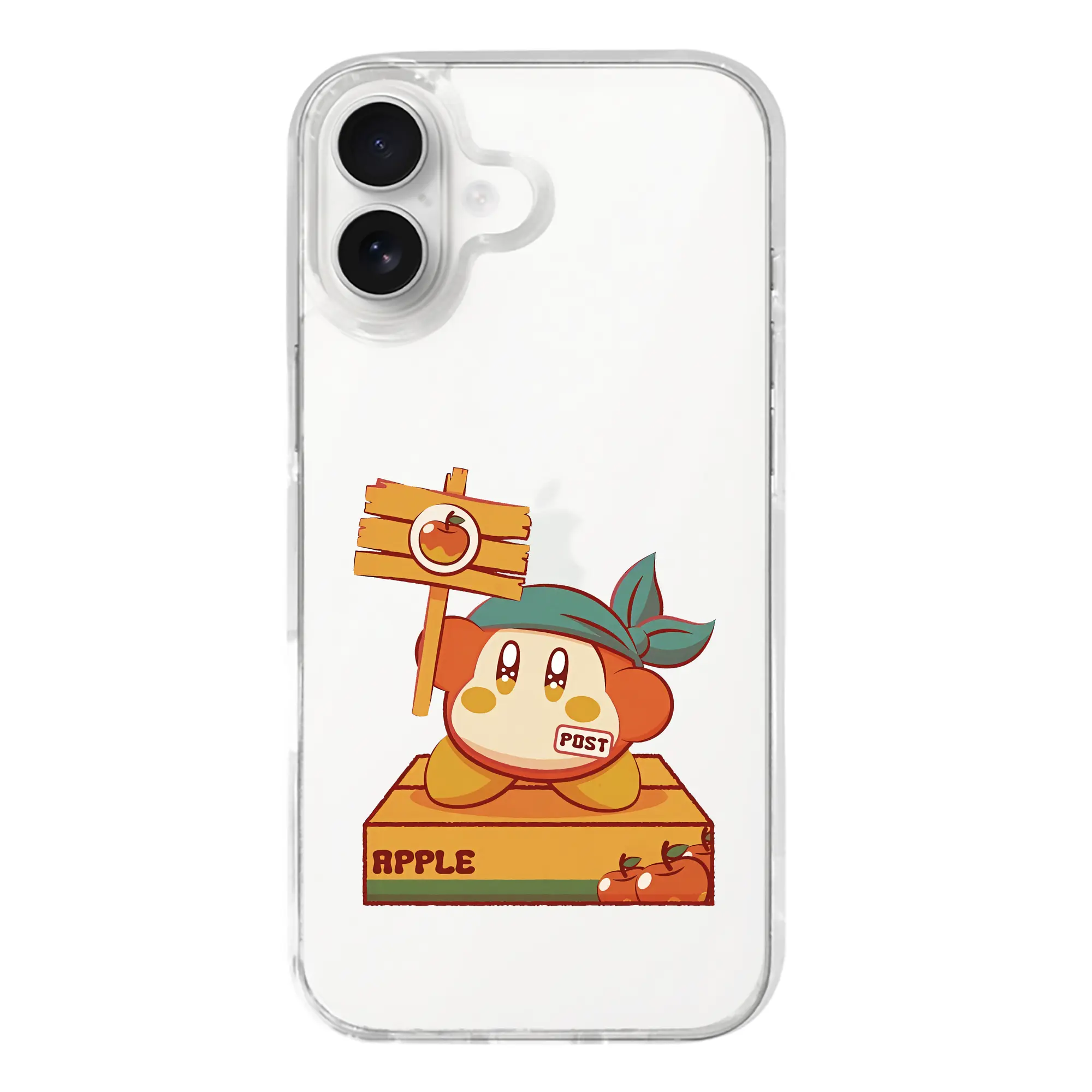 星のカービィ グッズ ワドルディ - iPhone 17シリーズ 透明スマホケース – 薄型・耐衝撃・精密フィット保護カバー